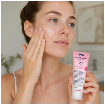 Isispharma Ruboril Baume Fondant Nettoyant Apaisant 40 ml