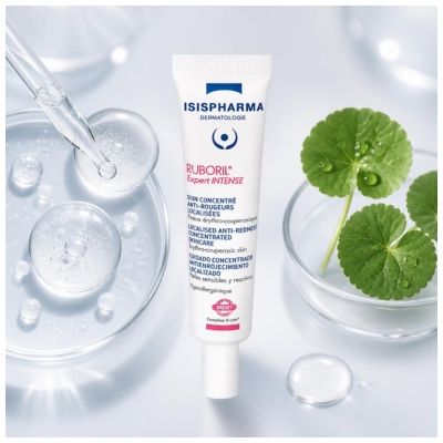 Isispharma Ruboril Expert Intense Koncentrovaná péče proti lokalizovanému zarudnutí 15 ml