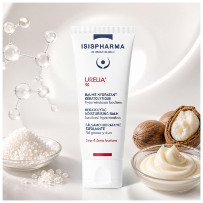 Balsam Hidratant Keratolytic Isispharma Urelia 50, 40 ml