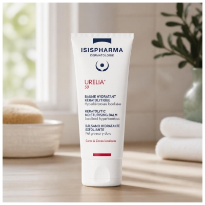 Isispharma Urelia 50 Keratolitinis drėkinamasis balzamas 40 ml