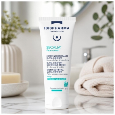Isispharma Secalia Face Cream Crème Nourrissante Ultra-Confort 40 ml