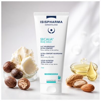 Isispharma Secalia Body Lotion Hranilno Mleko Ultra-Udobje 200 ml