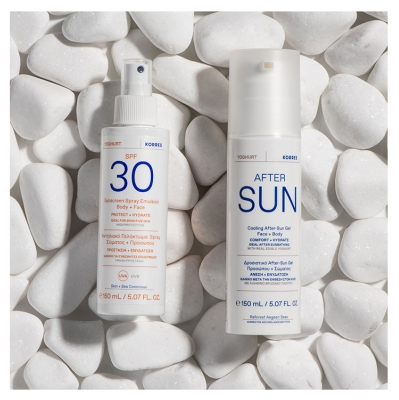 Korres Yoghurt Mléko na opalování Tělo & Obličej SPF30 150 ml