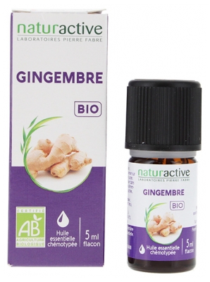 Naturactive Óleo Essencial de Gengibre Biológico 5 ml