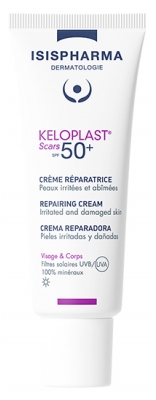Isispharma Keloplast Scars Crème Réparatrice SPF50+ 40 ml