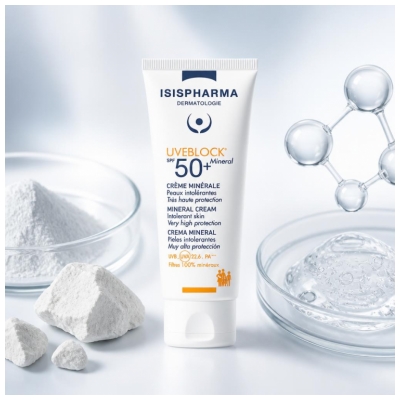 Isispharma Uveblock Mineral Cream SPF50+ 40 ml