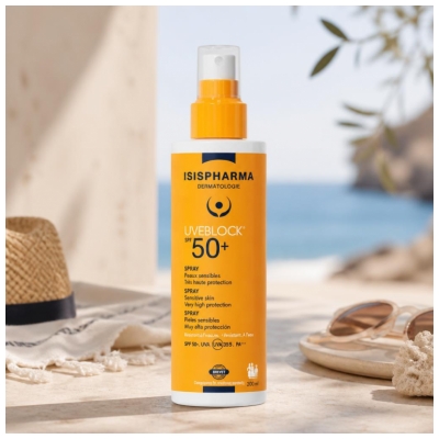 Isispharma Uveblock purškiklis SPF50+ 200 ml