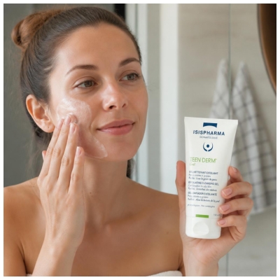 Isispharma Teen Derm Attīrošais Skrubējošais Gels 150 ml