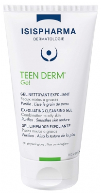 Teen Derm Gel Limpiador Exfoliante 150 ml