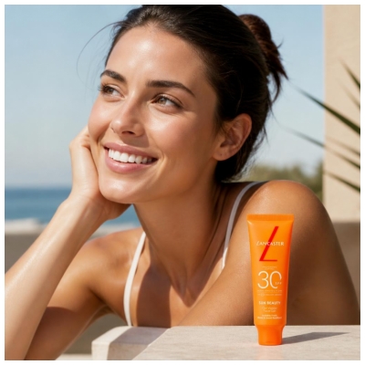 Lancaster Sun Beauty Gel za obraz SPF30 50 ml