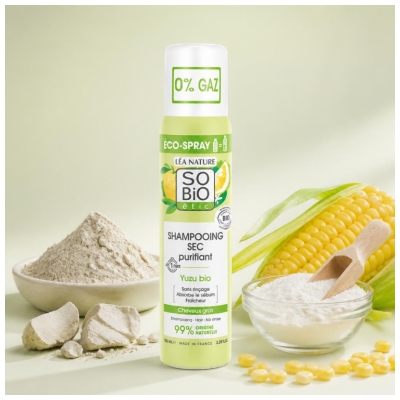 Șampon Uscat Purifiant Bio Léa Nature SO BIO étic 100 ml