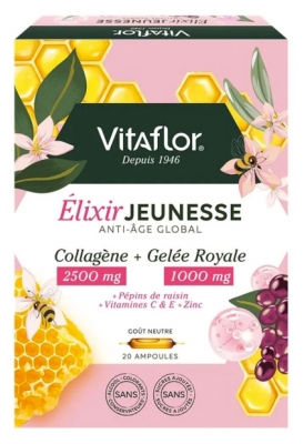 Vitaflor Elixir Juventude 20 Ampolas
