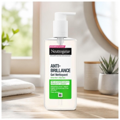 Neutrogena Anti-Shine Cleansing Gel Lime 200ml