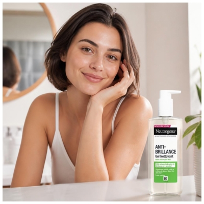 Neutrogena Anti-Shine Cleansing Gel Lime 200ml