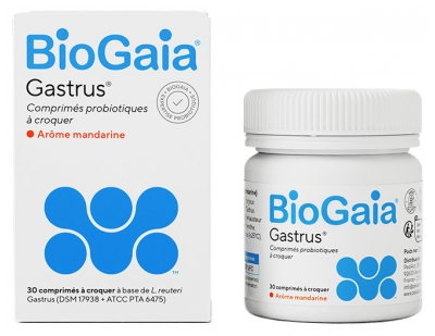 BioGaia Gastrus 30 Comprimés à Croquer
