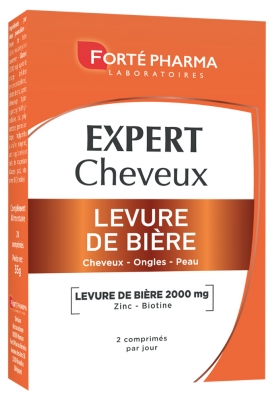Forté Pharma Expert Cabelo Levedura de Cerveja 28 Comprimidos