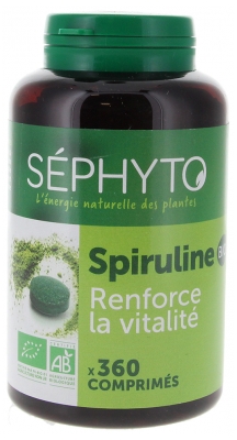 Séphyto Spiruline 360 Tabletes