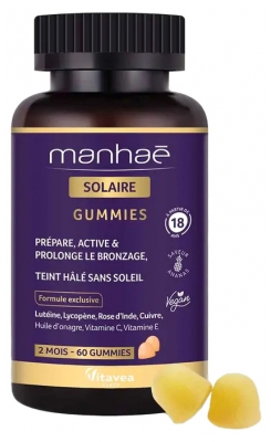Vitavea Manhaé Solar 60 Gummies