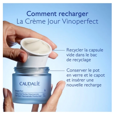 Caudalie Vinoperfect Crème Anti-Taches Nicainamide Recharge 50 ml