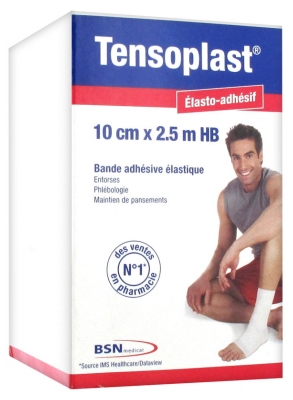 Essity Tensoplast Elastische Kleefband 10 cm x 2,5 m HB