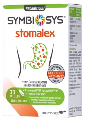 Biocodex Symbiosys Stomalex 30 Gélules
