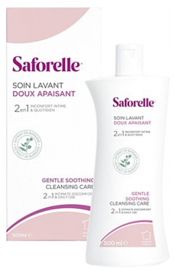 Saforelle Jemný Zklidňující Mycí Gel 500 ml