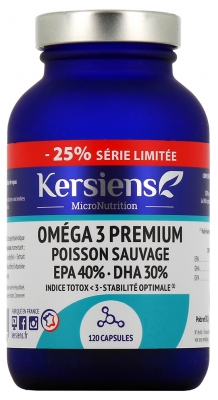 Pharm Nature Omegas 3 Premium Savvaļas Zivis 120 Kapsulas