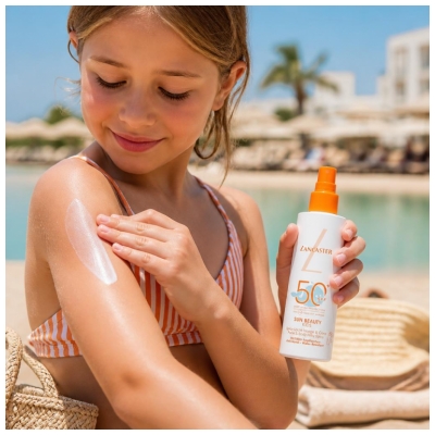 Lancaster Sun Beauty Kids pienelio purškalas SPF50+ 150 ml