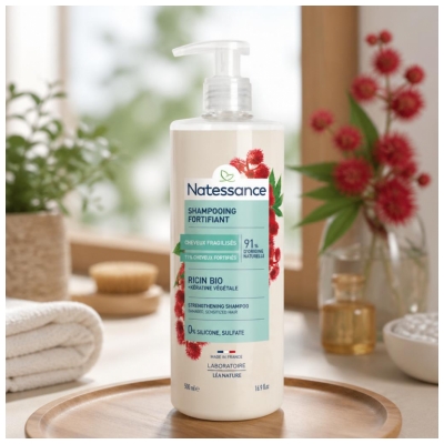 Natessance Shampoing Fortifiant Ricin 500 ml