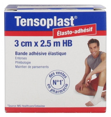 Essity Tensoplast Elastingas Tvarsraštis 3 cm x 2,5 m HB