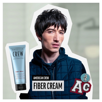 American Crew Fiber Crème de Coiffage Fixation Moyenne 100 ml