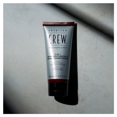 American Crew 2em1 Hidratante Facial e Condicionador de Barba 100 ml