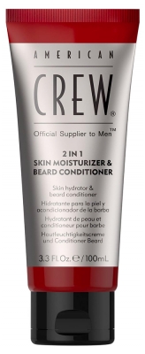 American Crew 2en1 Hydratant Visage et Revitalisant Barbe 100 ml