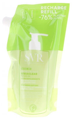 SVR Sebiaclear Crème Lavante Éco-Recharge 400 ml