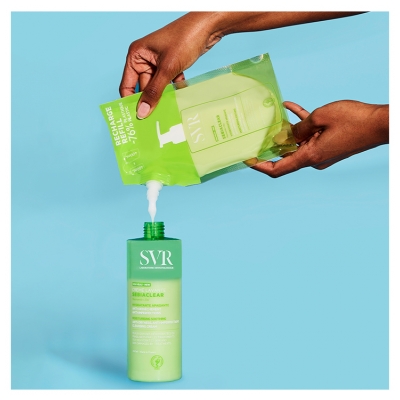 SVR Sebiaclear Vaskecrème Øko-Genopfyldning 400 ml