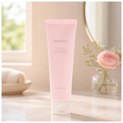 Aromatica Limpiador Facial Revitalizante Infusión de Rosas 145 ml