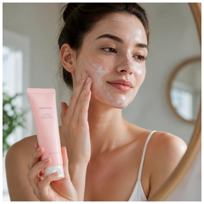 Aromatica Reviving Limpador Facial Infusão de Rosa 145 ml