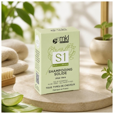 MKL Green Nature Aloe Vera Solid Shampoo All Hair Types 65 g
