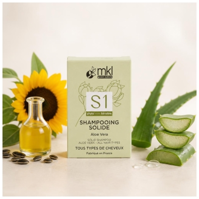 MKL Green Nature Aloe Vera Solid Shampoo All Hair Types 65 g