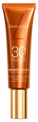 Lancaster Infinite Bronze Crème Teintée Lumière Teinte SPF30 50 ml - Teinte : Médium
