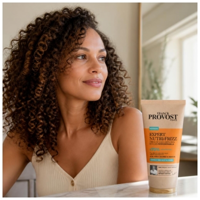 Franck Provost Expert Nutri-Frizz Creme de Tratamento & Definição de Cachos Cabelos Muito Secos ou Crespos 200 ml