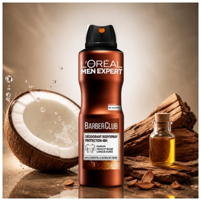 L'Oréal Paris Men Expert Barber Club Deodorant Bodyspray 48H 150 ml
