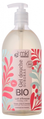 MKL Green Nature Gel Douche Surgras Lait d'Ânesse Bio 1 L