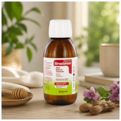 Laboratoires Élerté SyropSedal Kaszel Suchy Kaszel Tłusty 125 ml