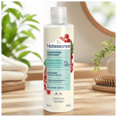Natessance Fortifying Repairing Shampoo Ricin 250 ml