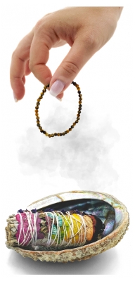 Natura Square Bracelet Facettes Oeil de Tigre