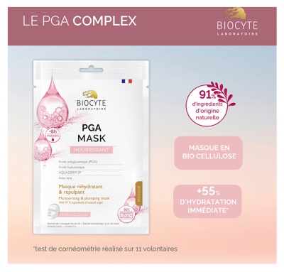 Biocyte PGA Mask Nourrissant Masque Réhydratant & Repulpant 10 ml