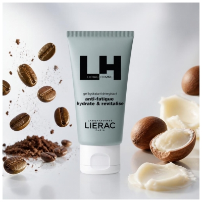 Lierac Homme Enerģējošs Mitrinošs Gēls 50 ml
