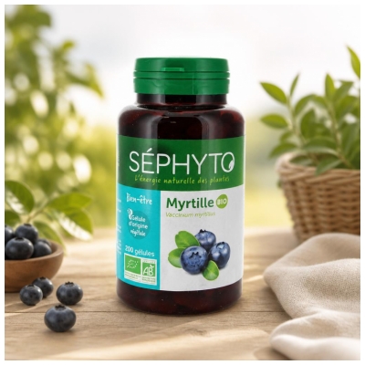 Séphyto Heidelbeere Bio 200 Kapseln