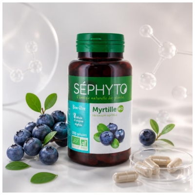Séphyto Myrtille Bio 200 Gélules